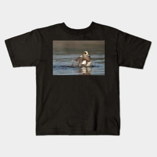 Splashing Wigeon Kids T-Shirt